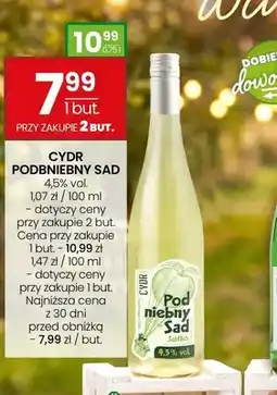 Twój Market Cydr Podniebny Sad Jabłko 4,5% vol oferta