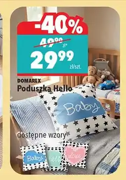 Biedronka Poduszka DOMAREX Hello oferta