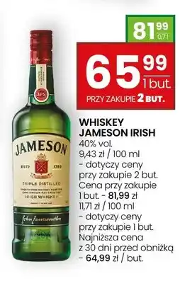 Whiskey Jameson Irish 40% vol