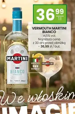 Twój Market Vermouth Martini Bianco 14,5% vol. Włochy oferta