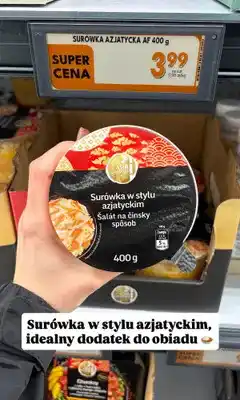 Biedronka Surówka w stylu azjatyckim Asia Flavours oferta