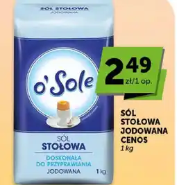 Groszek Cenos Sól stołowa jodowana oferta