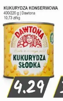 Słoneczko Dawtona Kukurydza konserwowa oferta