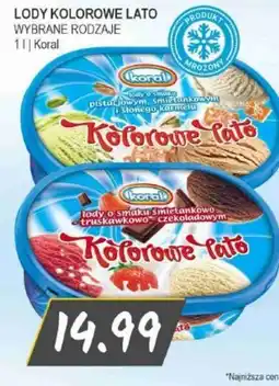 Słoneczko Koral Lody Kolorowe Lato oferta