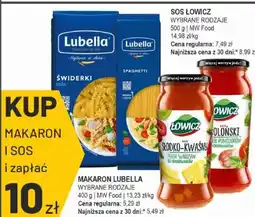 Słoneczko Lubella Makaron i Łowicz Sos oferta