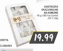 Słoneczko D&D Fun Cookies Ciasteczka oferta