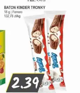 Słoneczko Baton Kinder Tronky oferta