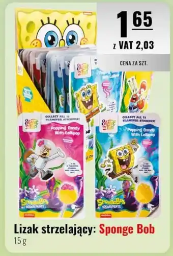 Eurocash Lizak strzelający: Sponge Bob oferta