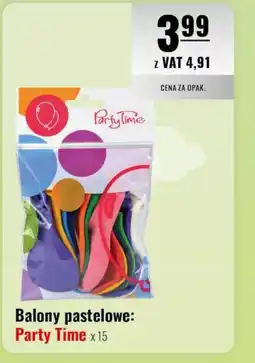 Eurocash Balony pastelowe: Party Time oferta