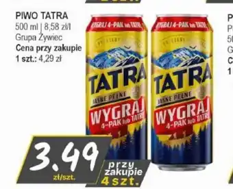 Słoneczko Piwo Tatra oferta