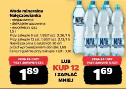Netto Woda mineralna Nałęczowianka oferta