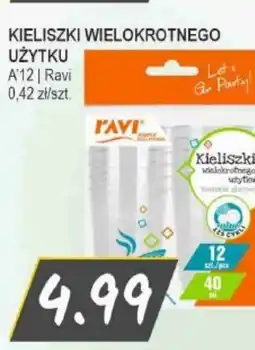 Słoneczko Ravi Kieliszki wielokrotnego użytku oferta