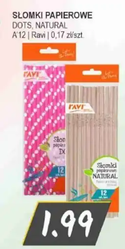 Słoneczko Ravi Słomki papierowe oferta
