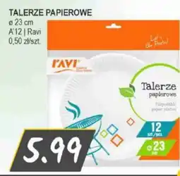 Słoneczko Ravi Talerze papierowe oferta