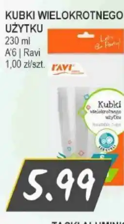 Słoneczko Ravi Kubki wielokrotnego użytku oferta