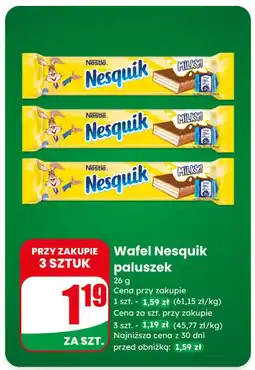 Dino Wafel Nesquik paluszek oferta