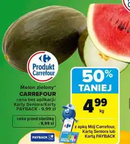 Carrefour Melon zielony oferta