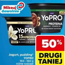 Carrefour Jogurt, pudding* YOPRO 150-160 g różne rodzaje oferta