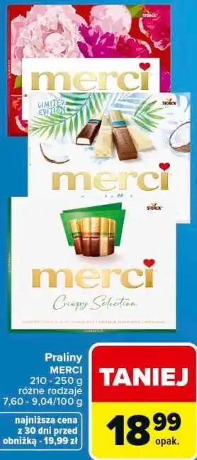 Carrefour Praliny MERCI oferta