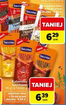 Carrefour Kabanosy NADZIANE oferta