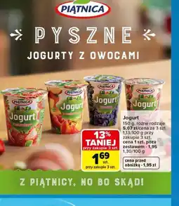 Carrefour Jogurt PIĄTNICA 150 g różne rodzaje oferta
