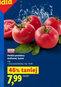 Lidl Pomidory Polski oferta