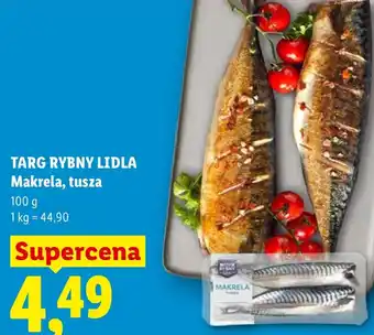 Lidl Makrela Targ rybny Lidla oferta