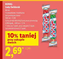 Lidl Lody Koral oferta