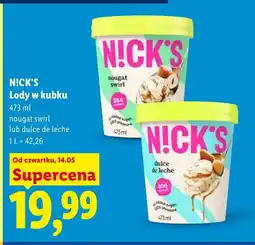 Lidl Lody Nick's oferta