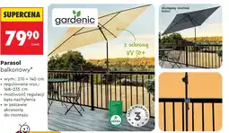 Biedronka Parasol balkonowy Gardenic oferta