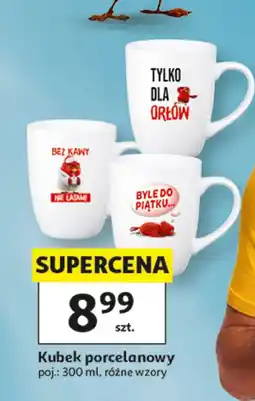 Auchan Kubek porcelanowy oferta