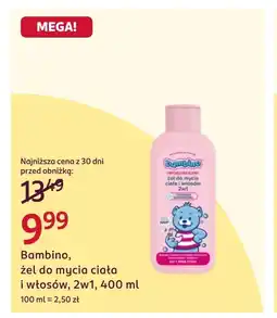 Rossmann Żel do mycia ciała Bambino oferta