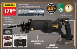 Biedronka Piła szablasta z silnikiem bezszczotkowym NITEO PRO 20V oferta