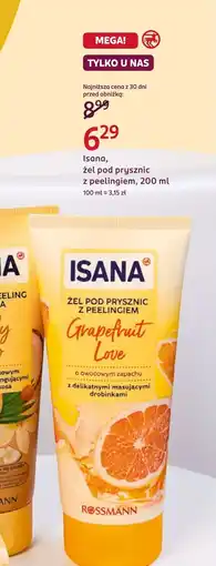 Rossmann Żel pod prysznic Isana oferta