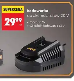 Biedronka Ładowarka do akumulatorów NITEO 20V 50W oferta
