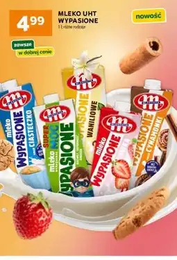 Stokrotka Mleko UHT Wypasione smak cynamonki Mlekovita oferta