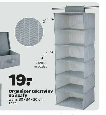 Netto Organizer tekstylny do szafy oferta
