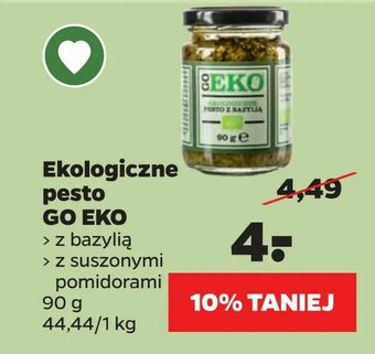 Netto Ekologiczne pesto GO EKO oferta