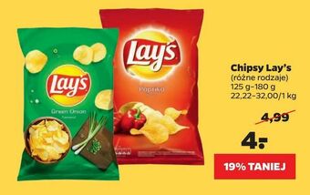 Netto Chipsy Lay's oferta