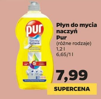 Netto Płyn do mycia naczyń Pur oferta