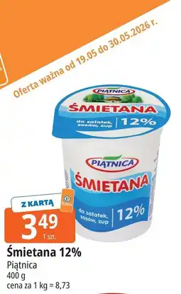 E.Leclerc Śmietana 12% Piątnica oferta