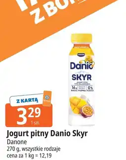 E.Leclerc Jogurt pitny Danio Skyr Danone oferta