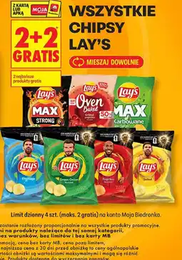 Biedronka WSZYSTKIE CHIPSY LAY'S oferta