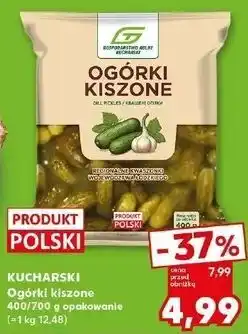 Kaufland KUCHARSKI Ogórki kiszone oferta