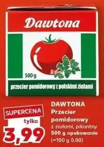 Kaufland DAWTONA Przecier pomidorowy z ziołami, pikantny oferta