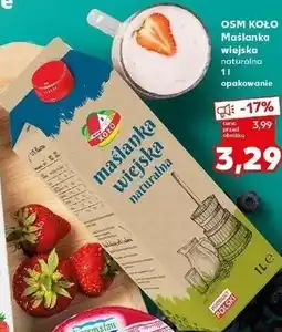 Kaufland Maślanka wiejska naturalna oferta
