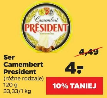 Netto Ser Camembert President oferta