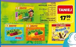 Carrefour Lody NESQUIK, KAKTUS multipak oferta