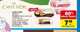 Carrefour Lody mini 200 ml CARTE D'OR oferta