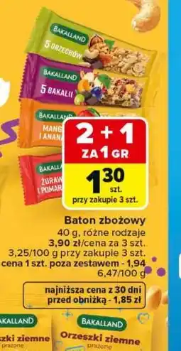 Carrefour Baton zbożowy oferta